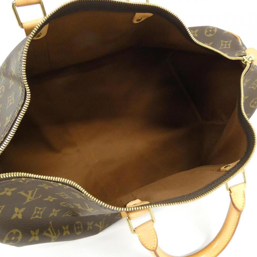 LOUIS VUITTON Authentic Brown Monogram Keepall 50 Boston Bag - Picture 10 of 10
